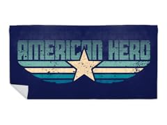 Vintage Hero Beach Towel
