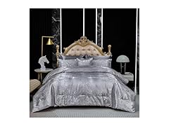 Bedding_Dreamer Jacquard Full Comforter Set