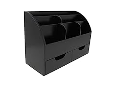 Rustic Wood Desk Organizer & Mail Rack