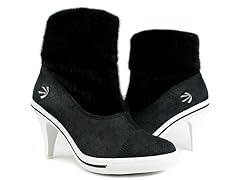 Black Heel Collar Shoe