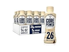 12PK Core Power Protein Shake, Vanilla, 26g Bottle