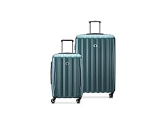 DELSEY PARIS Helium Aero Hardside Luggage Metallic Green Set