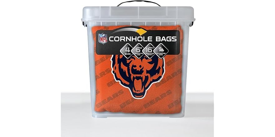 Chicago Bears Cornhole Bags