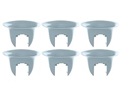 18" Modica Rail Planter Meltwater, 6 pk