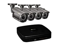 Q-See 4Ch Security Sys w/4 Bullet Cams