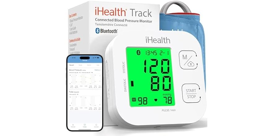 iHealth Upper Arm Blood Pressure Monitor