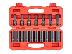 TEKTON 17-Piece Deep Impact Socket Set