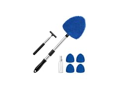 Windshield Cleaner with Mirror Squeegee
