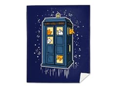 Cat-time-travel Mink Fleece Blanket