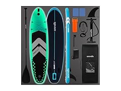 SereneLife 10’6” Inflatable Stand-Up Paddle Board