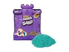 Kinetic Sand, Castle Case with 1lb Teal Play Sand