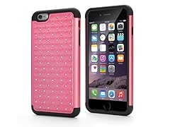 Urge Basics Diamond iPhone 6+ Case, Pink