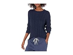 Amazon Essentials Womens Fishermen Cable Sweater