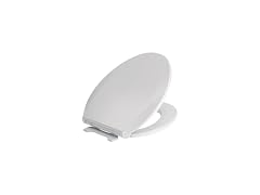 Centoco Elongated Toilet Seat, Slow-Close, Fast Fix Hinge, White
