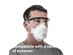 3M Aura Particulate Respirator 9205+, N95