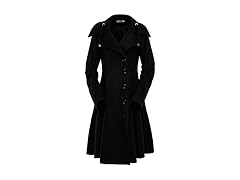 Women’s Wool Pea Coat with Belt