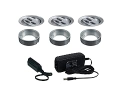 JESCO 3-light Adj. LED Slim Disk Kits