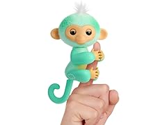 Fingerlings Interactive Baby Monkey Ava (Teal)