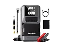 6000A Jump Starter w/ Air Compressor