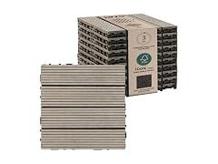 IDZO Composite Patio Deck Tiles Set of 10