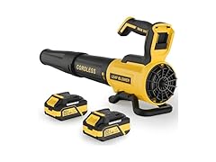 Vinchest Cordless Leaf Blower, Yellow