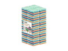 Superio Microfiber Cleaning Cloths Color-Coded for Easy Organization 144 Pack