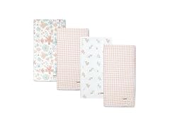 HUGGIES 4-Pack Flannel Receiving Blankets