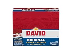 12PK DAVID Sunflower Seeds, Original Flavor