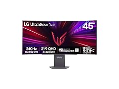 LG 45GS95QE Ultragear OLED Curved Gaming Monitor