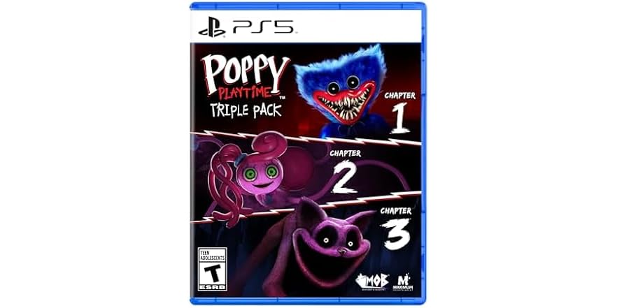 [PS5] Poppy Playtime Triple Pack - $12.99 at Woot (Lowest Price Ever)