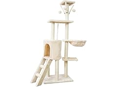 GoofyPet 54.3in Cat Tree for Indoor Cats