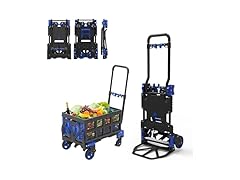 2-in-1 Folding Hand Truck Dolly 330 lb
