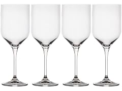 Upton White Wine Chardonnay Glasses, Set of 4, 17.5 Ounce