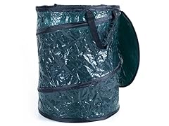 Collapsible Utility Bin with Lid, Green