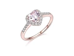 Amazon Essentials 18 Karat Rose 18K Gold Over Ring