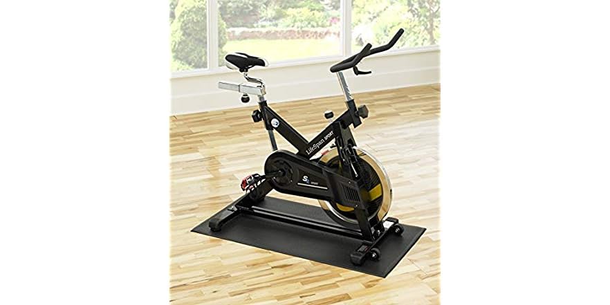 supermat 20gs mat for indoor cycles exercise bike