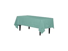 Mint Green plastic table cover - 54" x