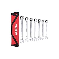 WORKPRO 7pc Ratchet Wrench Set SAE Deals