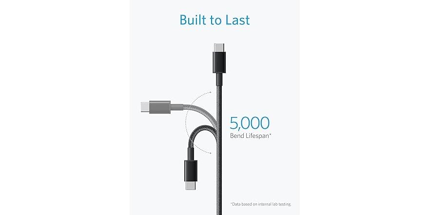 Anker 60W USB-C Fast Charging Cable 6 Feet – 2 or 4 Pack Options - Image 3