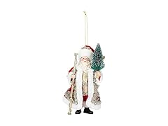 Kurt S. Adler 6.5" Fabriché™ Regal Red Santa Tree