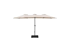 Sunjoy Triple Umbrella with Base