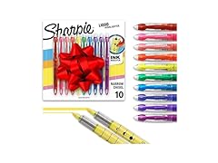 Sharpie Liquid Highlighters Chisel Tip, 10 Count