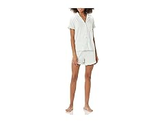 Amazon Essentials Women (XS) Cotton Set Jade Green