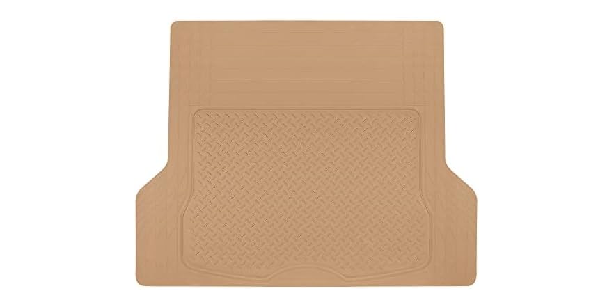 BDK Rubber Cargo Mat Liner 46x57Beige