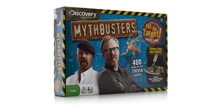Mythbusters Hit The Target Trivia Game Kids Toys