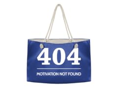 Motivation Not Found Weekender Tote
