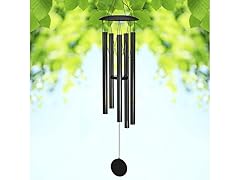 Small 32" Wind Chime - Black