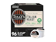 Tully's Coffee Italian Roast K-Cup Pods 96 Count