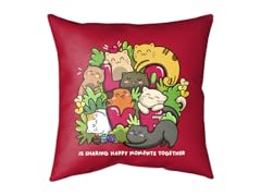 Cat Love Moments Medium Double Sided Pillow