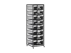EasyPAG 8-Drawer Rolling Storage Cart